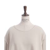 バックラインロング裏毛プルオーバー | axes femme | 詳細画像16