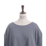 バックラインロング裏毛プルオーバー | axes femme | 詳細画像7