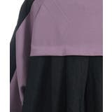 異素材配色パーカー | axes femme | 詳細画像12 