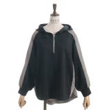 異素材配色パーカー | axes femme | 詳細画像22 