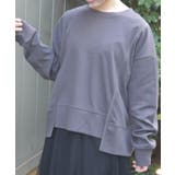 チャコール | バックジッププルオーバー | axes femme