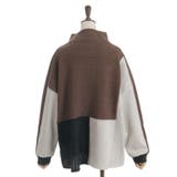 異素材切替プルオーバー | axes femme | 詳細画像13