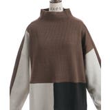 異素材切替プルオーバー | axes femme | 詳細画像14