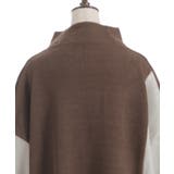 異素材切替プルオーバー | axes femme | 詳細画像16