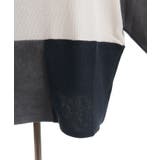 異素材切替プルオーバー | axes femme | 詳細画像7