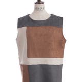 配色スエードワンピース | axes femme | 詳細画像16 