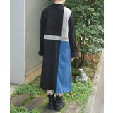 配色スエードワンピース | axes femme | 詳細画像3 