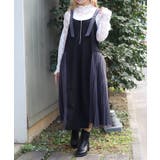 サイドプリーツジャンパースカート | axes femme | 詳細画像9 