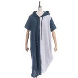 異素材アシメパーカーワンピース | axes femme | 詳細画像6 