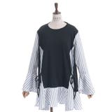 ストライプ切替チュニック | axes femme | 詳細画像13