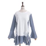ストライプ切替チュニック | axes femme | 詳細画像4