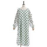 フロッキードットワンピース | axes femme | 詳細画像11 