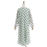 フロッキードットワンピース | axes femme | 詳細画像13 