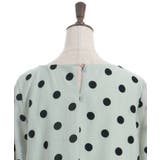 フロッキードットワンピース | axes femme | 詳細画像17 