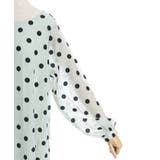 フロッキードットワンピース | axes femme | 詳細画像19 