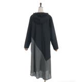 切替変形パーカーワンピース | axes femme | 詳細画像13 