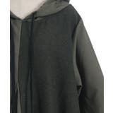 切替変形パーカーワンピース | axes femme | 詳細画像7 