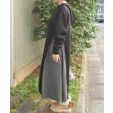 配色パーカーワンピース | axes femme | 詳細画像2
