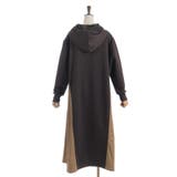 配色パーカーワンピース | axes femme | 詳細画像8