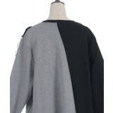 アシメフリルバイカラーワンピース | axes femme | 詳細画像15 