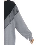 アシメフリルバイカラーワンピース | axes femme | 詳細画像17 