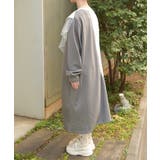 アシメフリルバイカラーワンピース | axes femme | 詳細画像2 