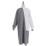 アシメフリルバイカラーワンピース | axes femme | 詳細画像20 