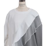 アシメフリルバイカラーワンピース | axes femme | 詳細画像21 