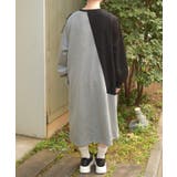 アシメフリルバイカラーワンピース | axes femme | 詳細画像7 