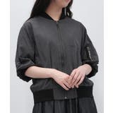 グレー | バルーンスリーブブルゾン | axes femme