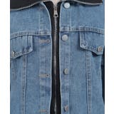 異素材レイヤードデニムジャケット | axes femme | 詳細画像11 