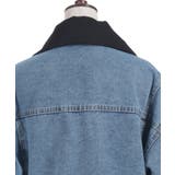 異素材レイヤードデニムジャケット | axes femme | 詳細画像12 