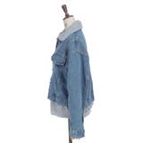 異素材レイヤードデニムジャケット | axes femme | 詳細画像14 