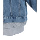 異素材レイヤードデニムジャケット | axes femme | 詳細画像17 