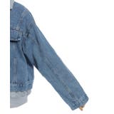 異素材レイヤードデニムジャケット | axes femme | 詳細画像21 