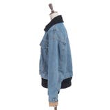 異素材レイヤードデニムジャケット | axes femme | 詳細画像7 
