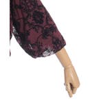 チュールフロッキーブラウス | axes femme | 詳細画像21