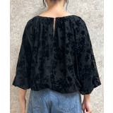 チュールフロッキーブラウス | axes femme | 詳細画像5