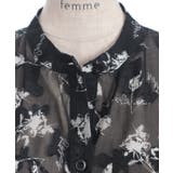 花柄切替ブラウス | axes femme | 詳細画像19 