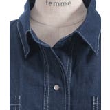 デニムビッグシャツ | axes femme | 詳細画像11
