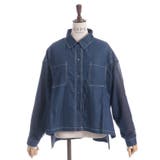 デニムビッグシャツ | axes femme | 詳細画像6