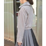 ファー襟カットスエードコート | axes femme | 詳細画像2 