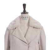 ファー襟カットスエードコート | axes femme | 詳細画像21 