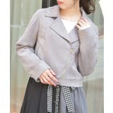 ファー襟カットスエードコート | axes femme | 詳細画像5 