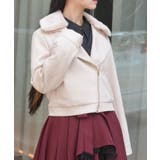 ファー襟カットスエードコート | axes femme | 詳細画像6 