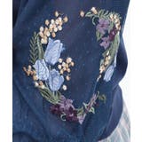 チューリップ刺繍七分袖プルオーバー | axes femme | 詳細画像5 