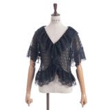 レースフリルボレロ風トップス | axes femme | 詳細画像13
