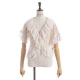 レースフリルボレロ風トップス | axes femme | 詳細画像21