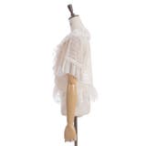 レースフリルボレロ風トップス | axes femme | 詳細画像22