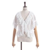 レースフリルボレロ風トップス | axes femme | 詳細画像5